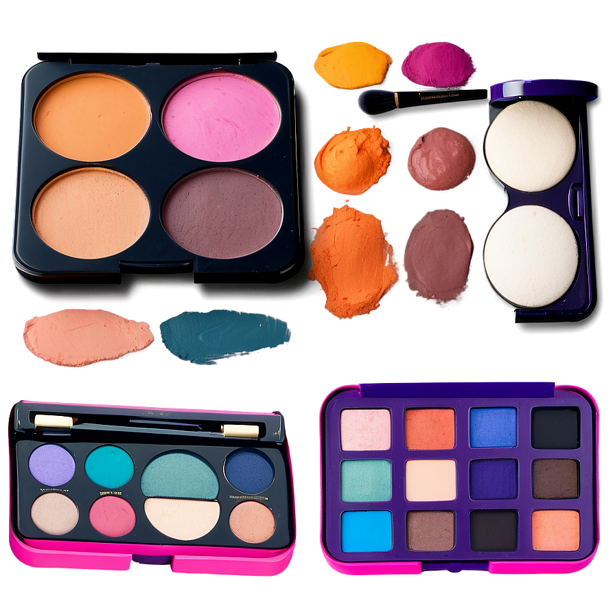 Dual-tone Makeup Palette Png 65