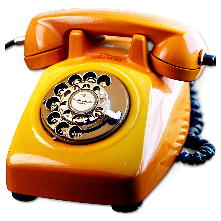 Dual Tone Rotary Phone Png 39