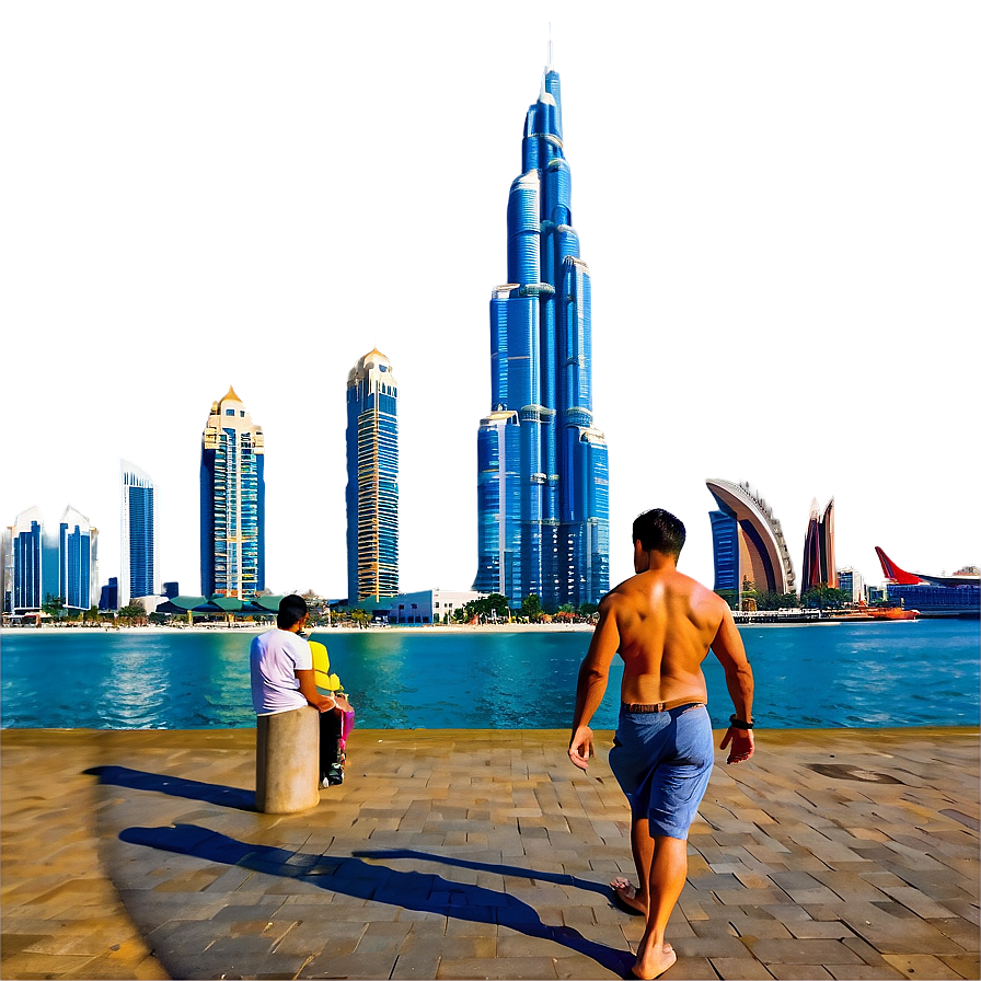 Dubai Marina Walk Png Xyg5