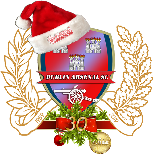 Dublin Arsenal S C Christmas Crest