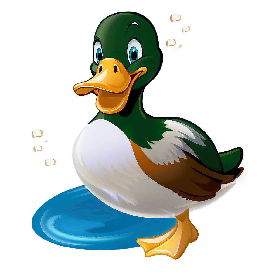 Duck Family Cartoon Png 05032024