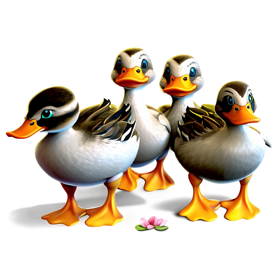 Duck Family Cartoon Png 67