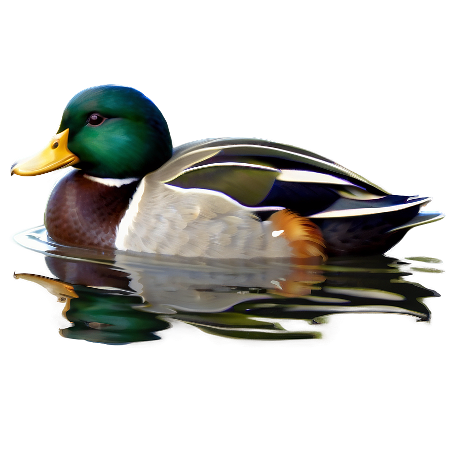 Duck In Pond Png 48