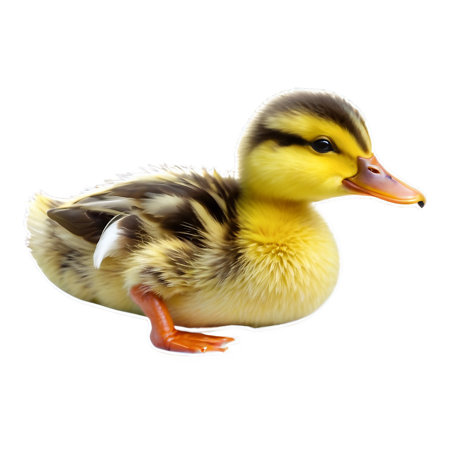 Duckling And Duck Png Oim91