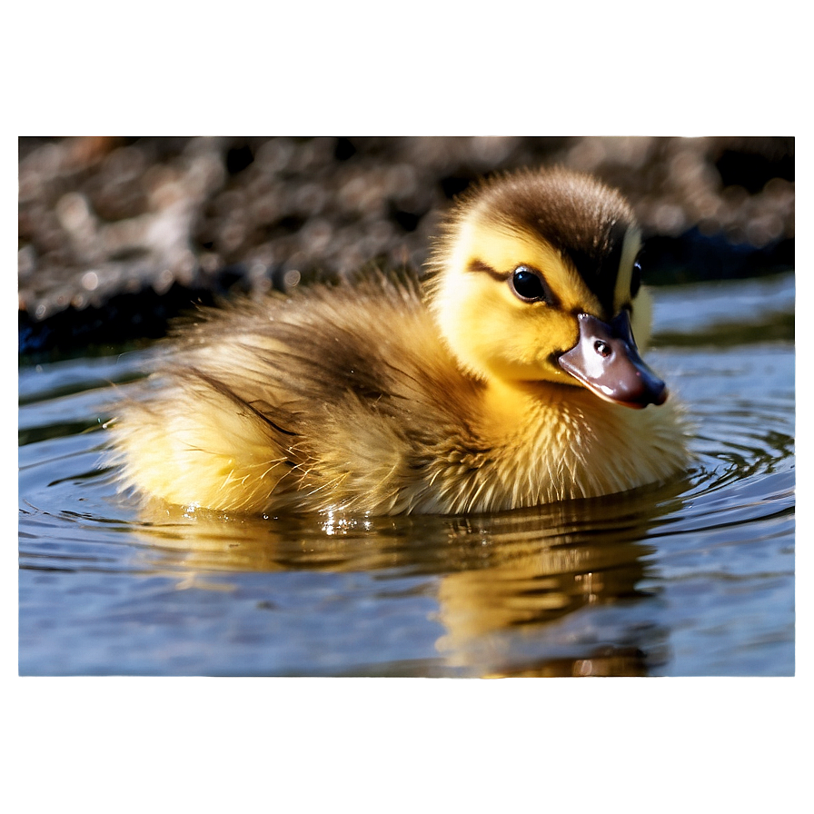 Duckling Close Up Png 26