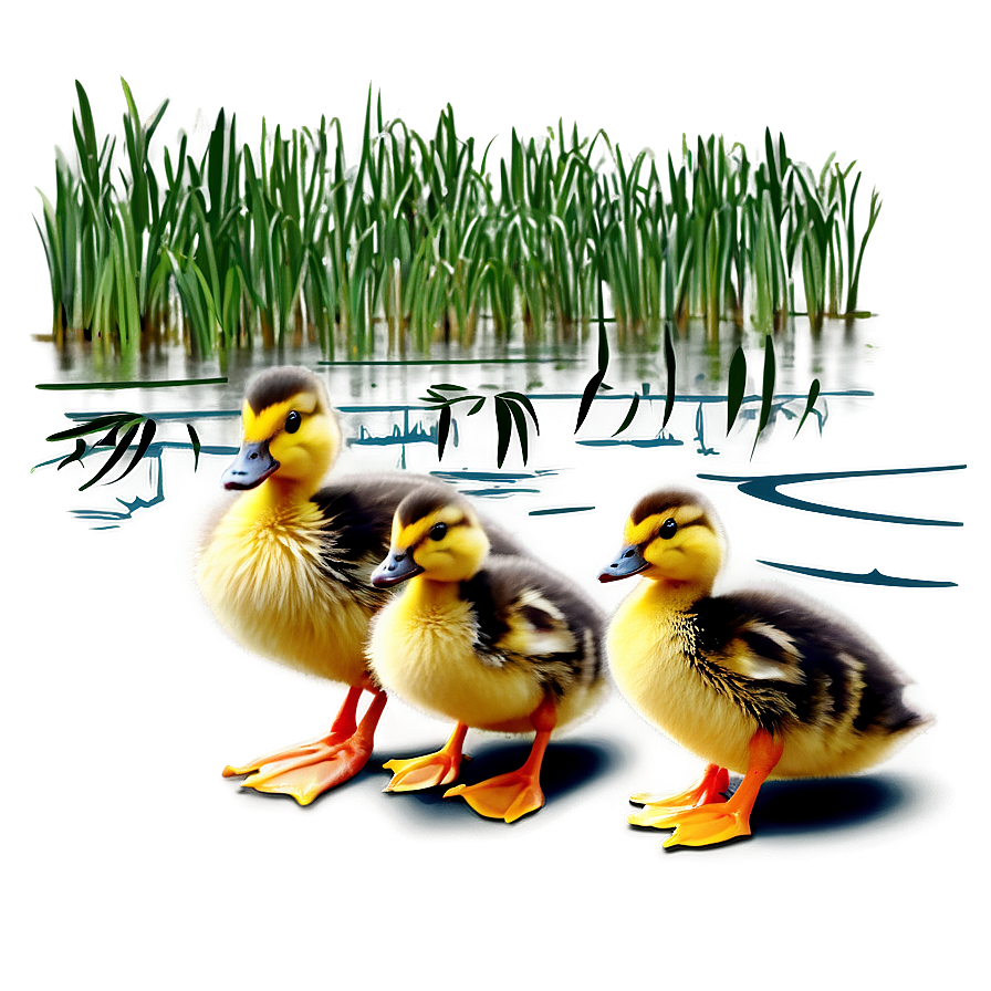 Duckling Family Png Obk50