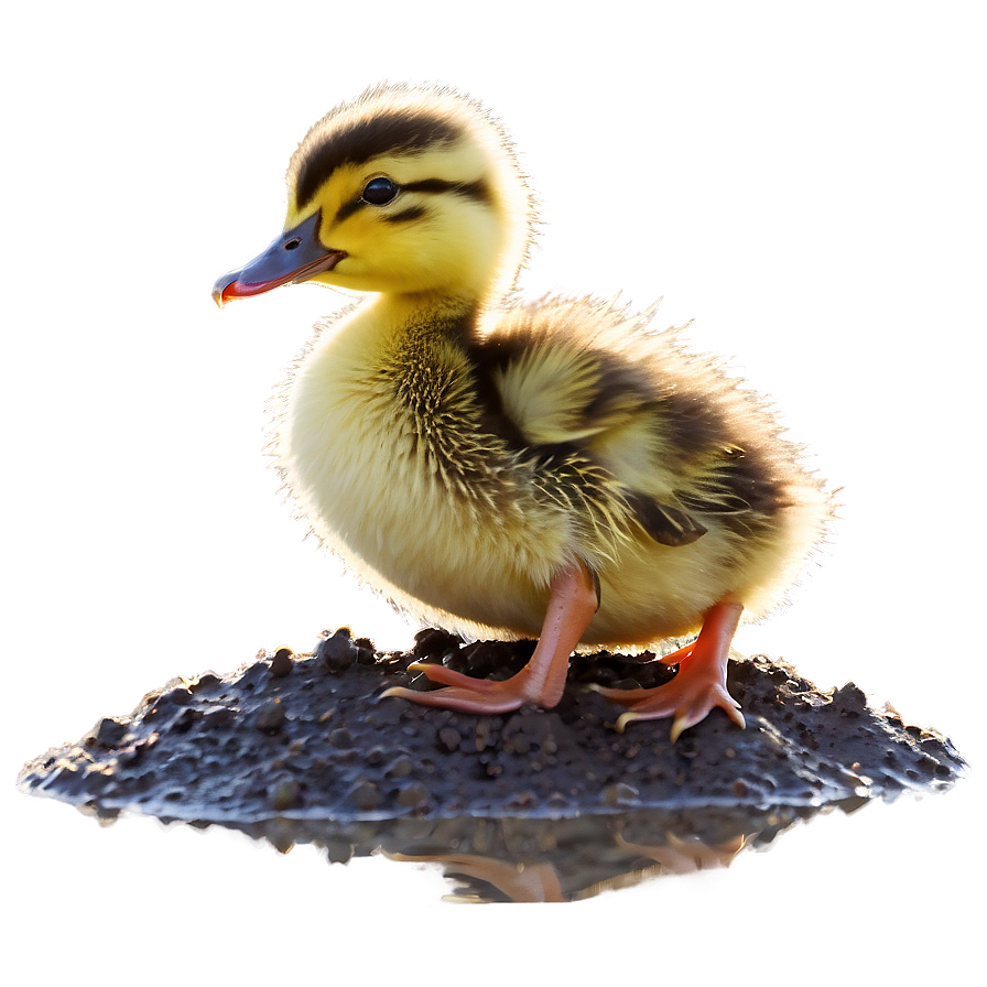 Duckling In Mud Png Wkv2