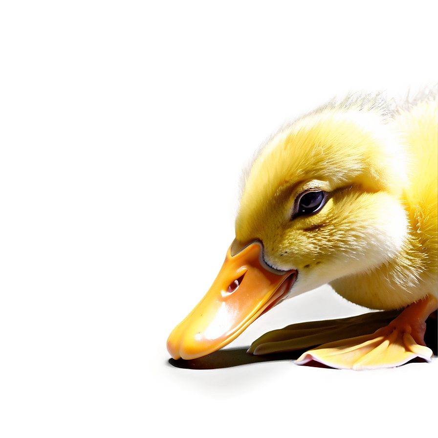 Duckling In Sunshine Png Upe