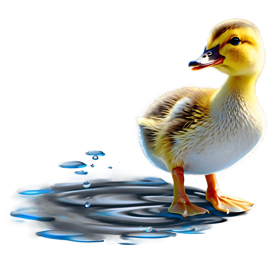 Duckling Vector Art Png 4