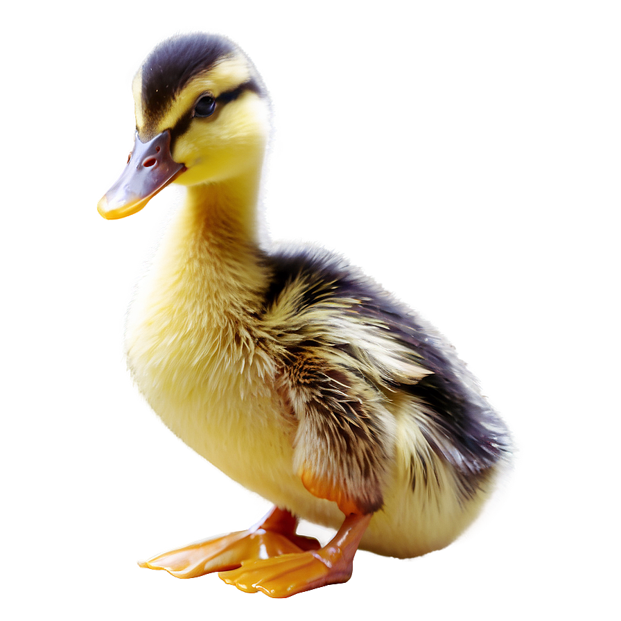 Duckling With Bread Png 06202024