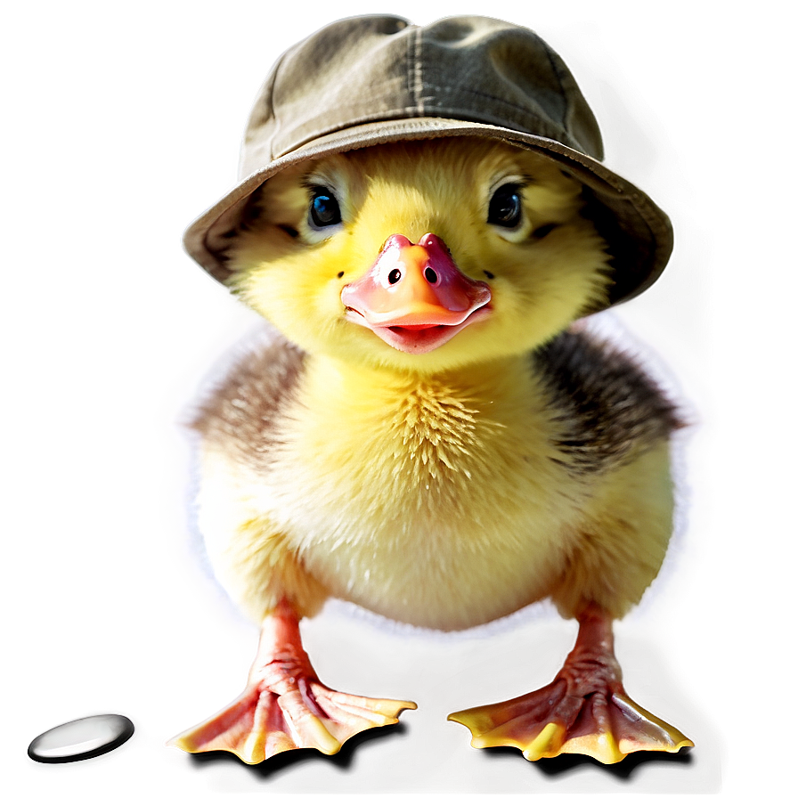 Duckling With Hat Png 06202024