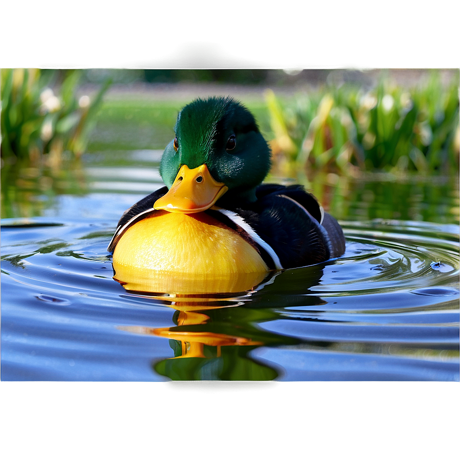 Ducks In Pond Png 06202024