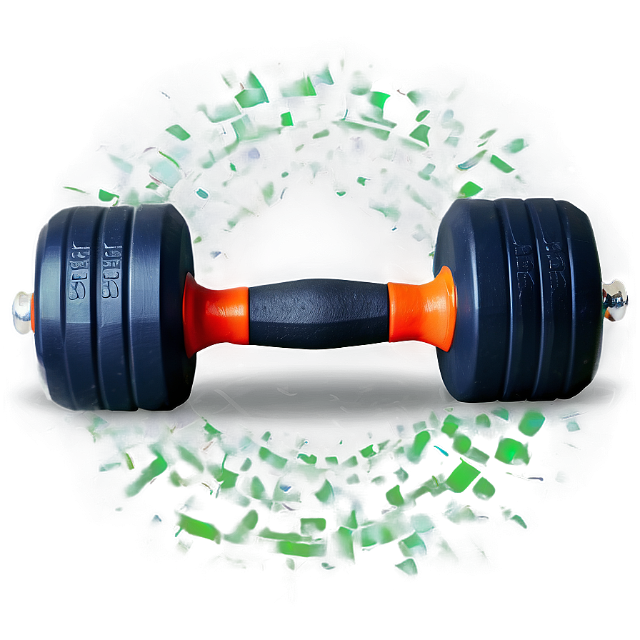 Dumbbell With Non-slip Handle Png Whm23