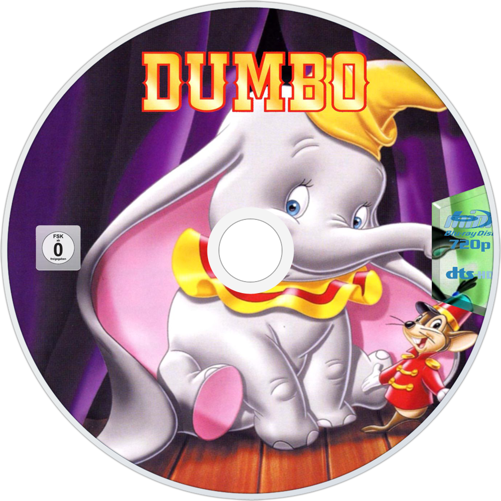 Dumbo D V D Cover Art