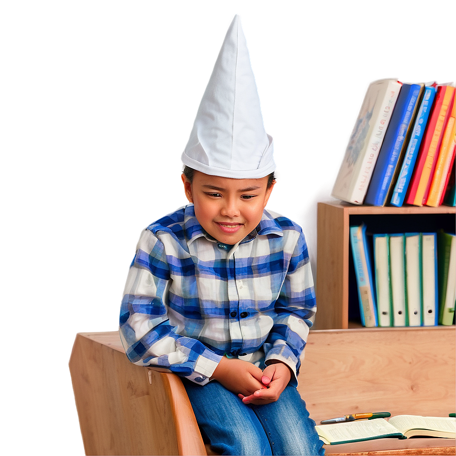 Dunce Cap In Classroom Png 87