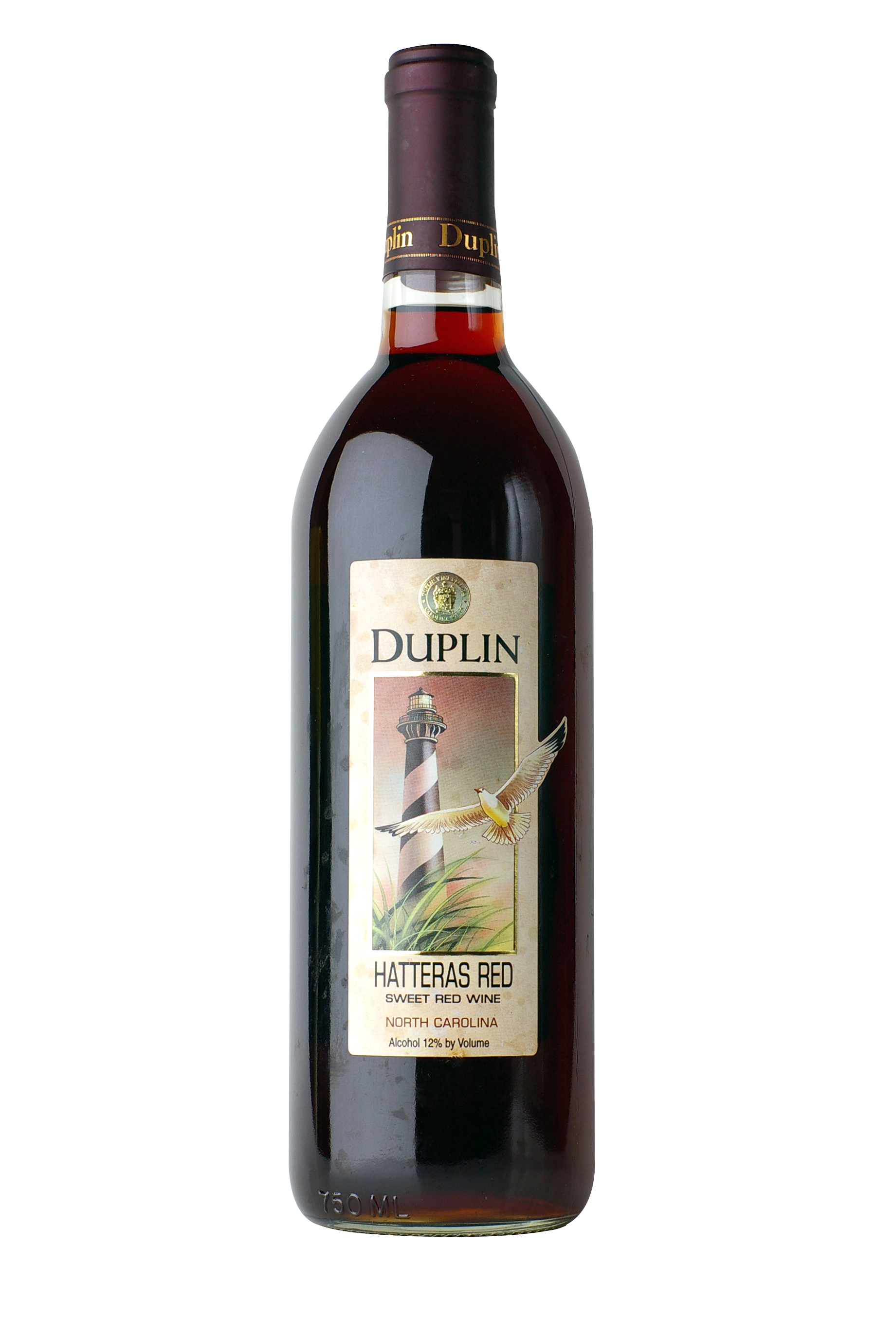 Duplin Hatteras Red Sweet Wine Bottle