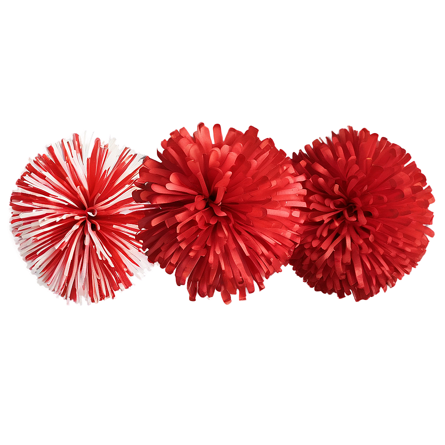 Durable Cheer Pom Poms Png 8