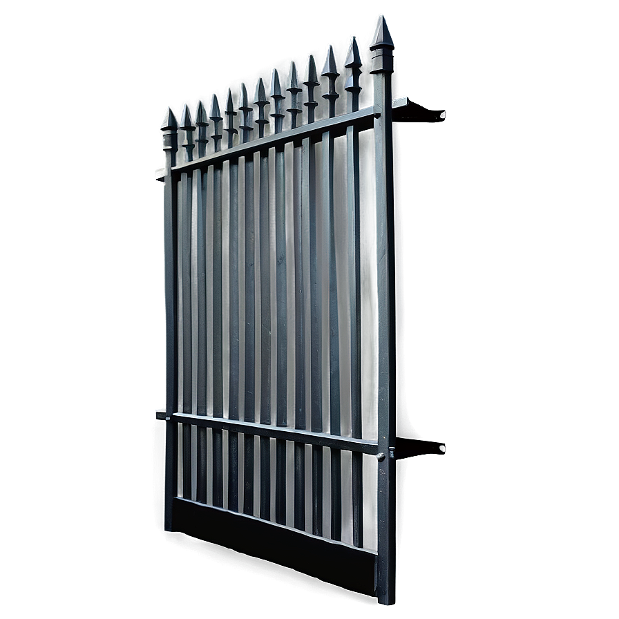 Durable Iron Metal Fence Png Byl