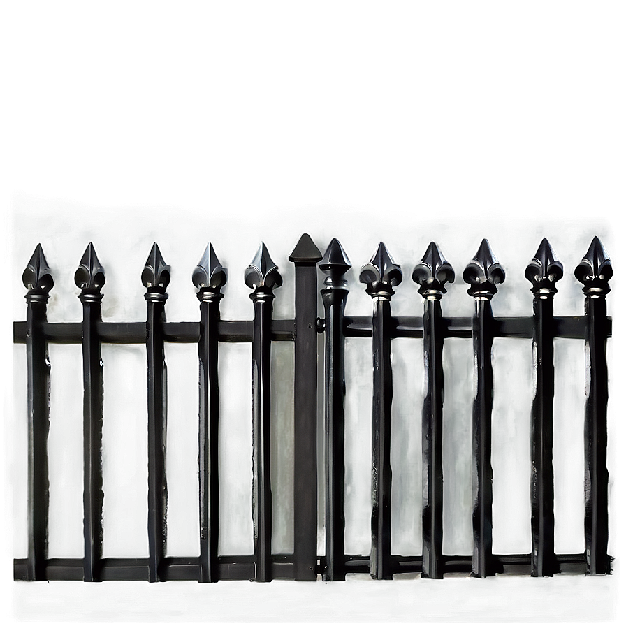 Durable Iron Metal Fence Png Eee57