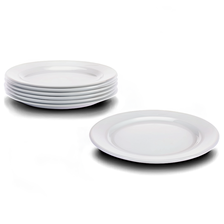 Durable White Plate Png 06212024