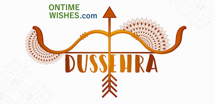 Dussehra Festival Bow Arrow Graphic