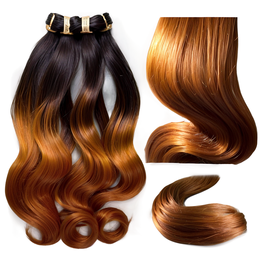 Dyed Hair Bundles Png 22