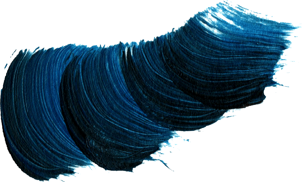 Dynamic Blue Paint Stroke Texture