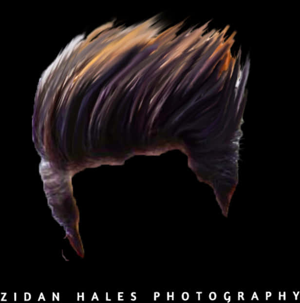 Dynamic Flame Hairstyle