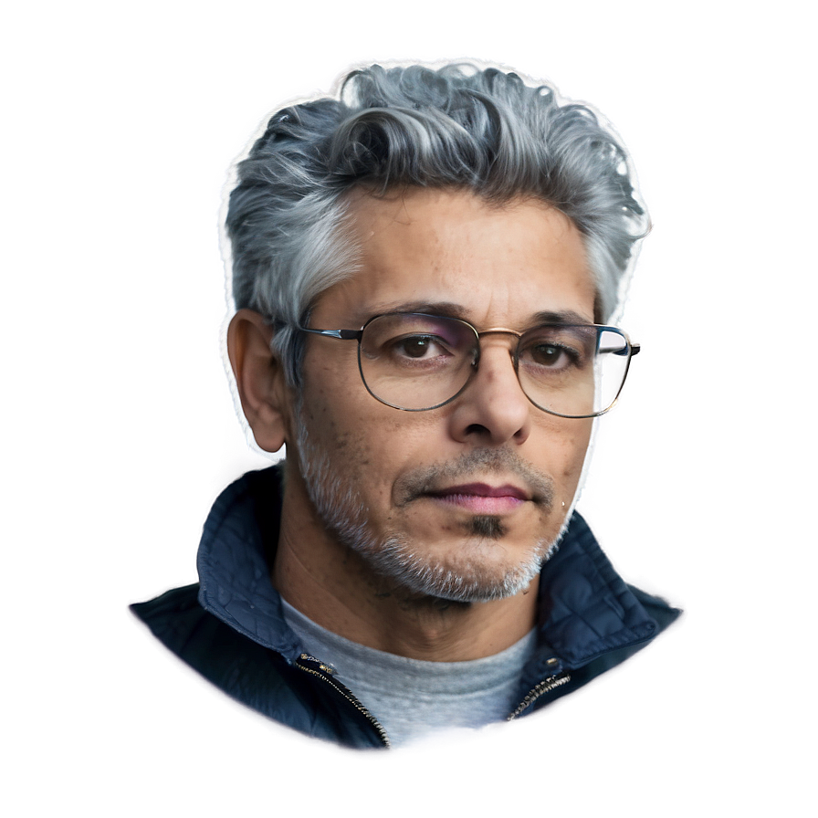 Dynamic Grey Hair Png 27