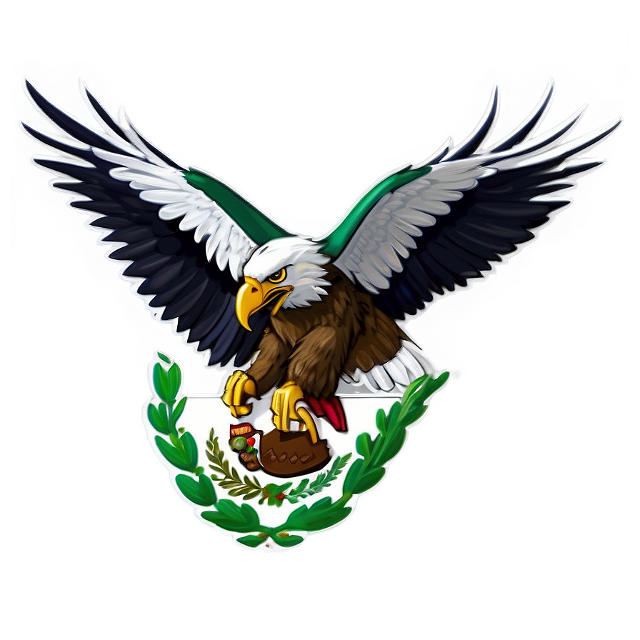 Dynamic Mexico Eagle Png Gcq57