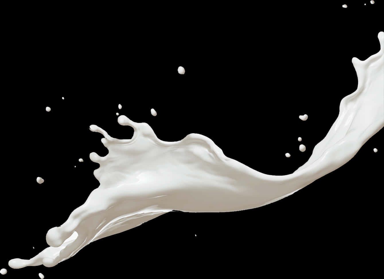 Dynamic Milk Splashon Black Background.jpg