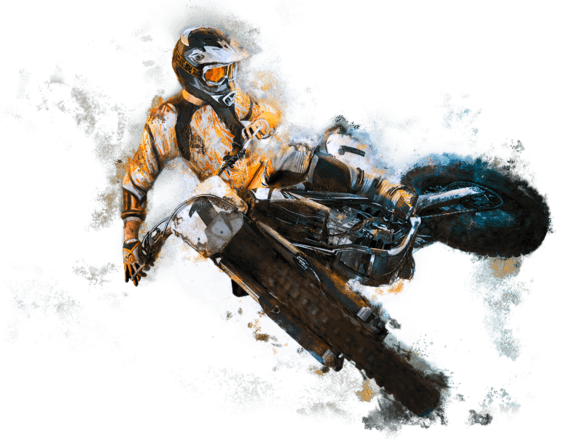 Dynamic Motocross Jump Artwork