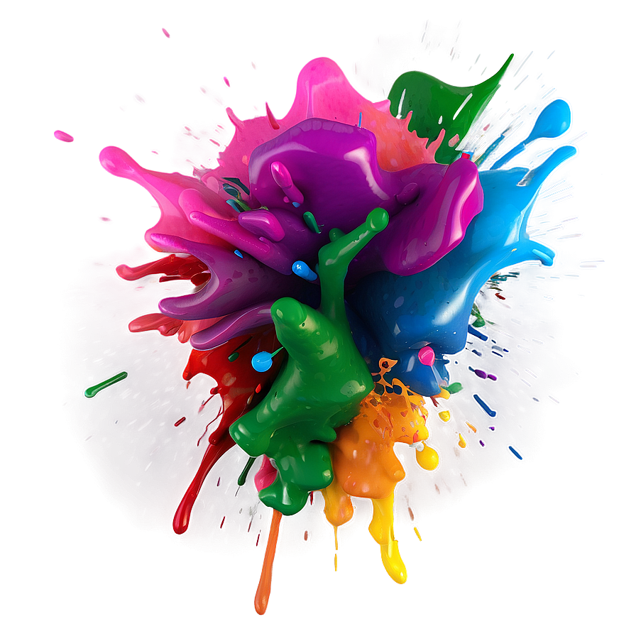 Dynamic Paint Splash Png 05242024