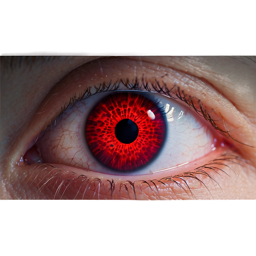 Dynamic Red Eye Glow Png 62