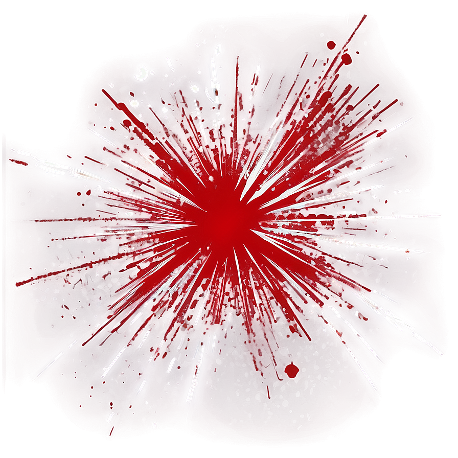 Dynamic Red Splatter Art Png Akc99