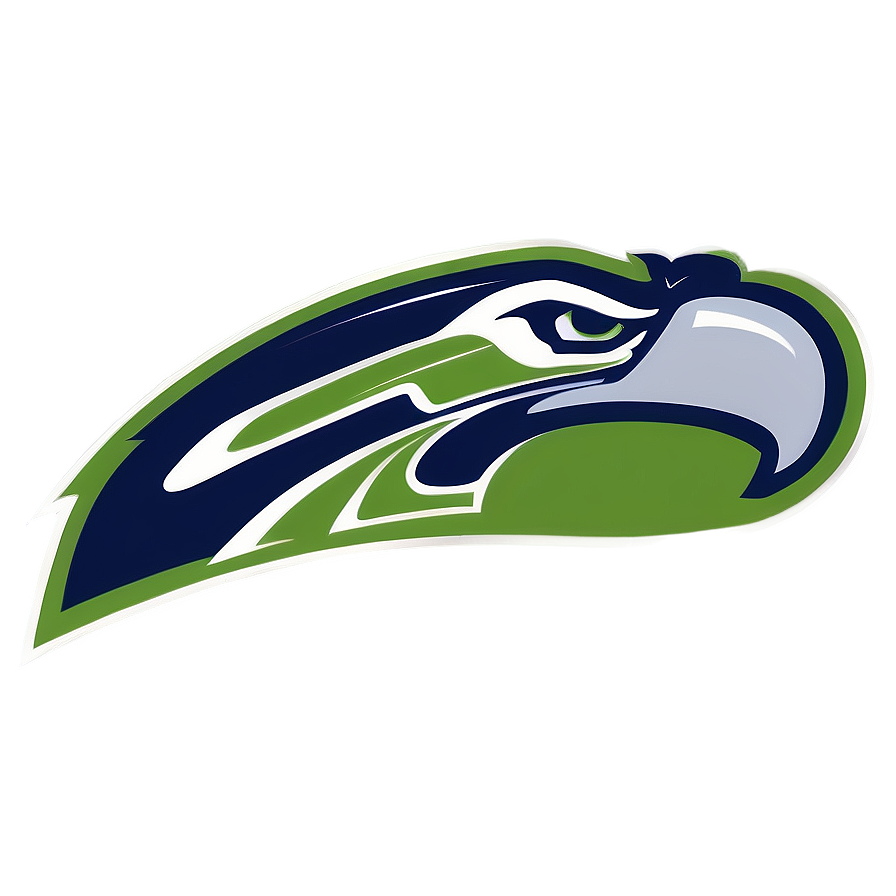 Dynamic Seahawks Logo Illustration Png 05242024