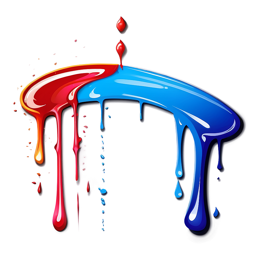 Dynamic Spray Paint Drip Png Yud55