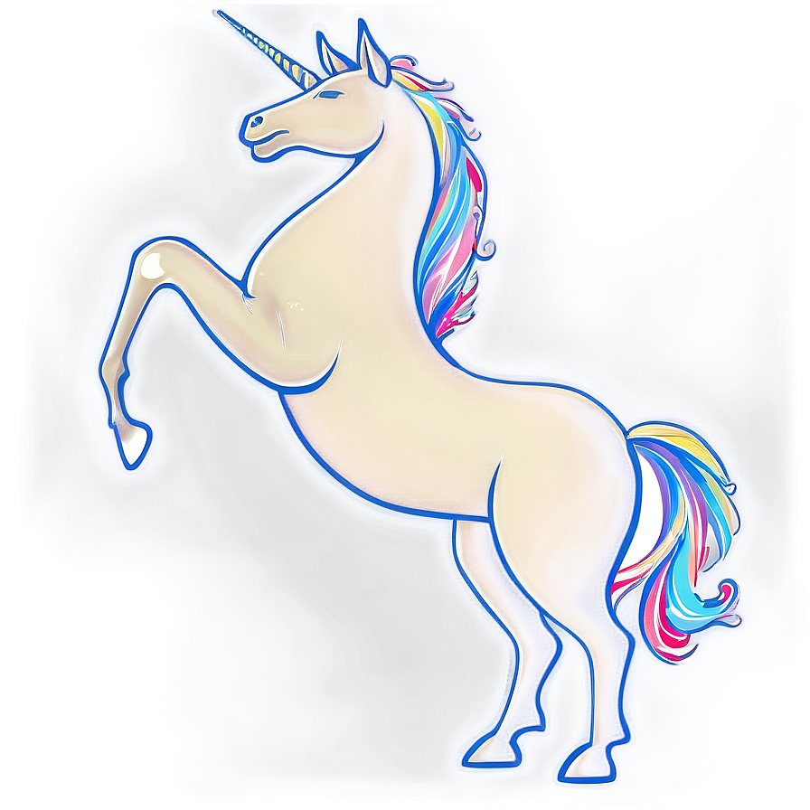 Dynamic Unicorn Silhouette Png 40