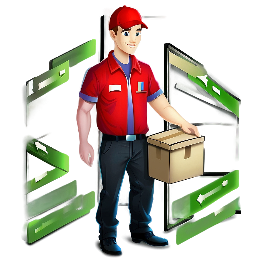 E-commerce Package Delivery Png Brr96