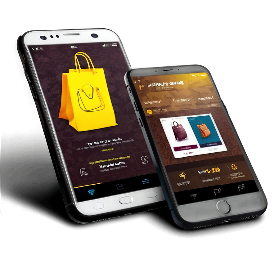 E-commerce Shopping App Design Png Pyo