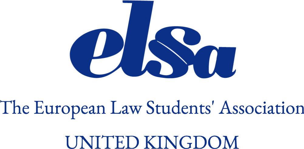 E L S A European Law Students Association U K Logo