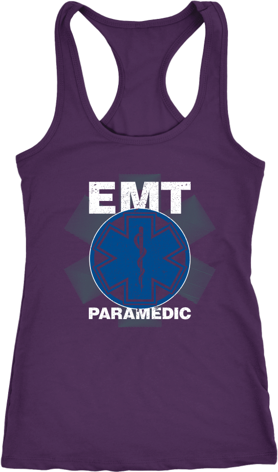 E M T Paramedic Tank Top