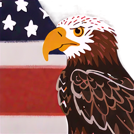 Eagle With American Shield Png D