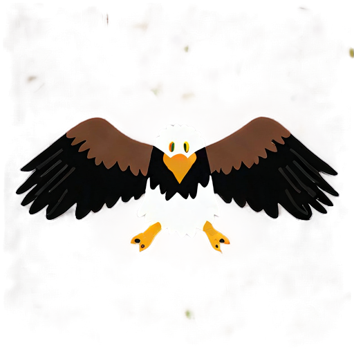 Eagle With Open Talons Png D