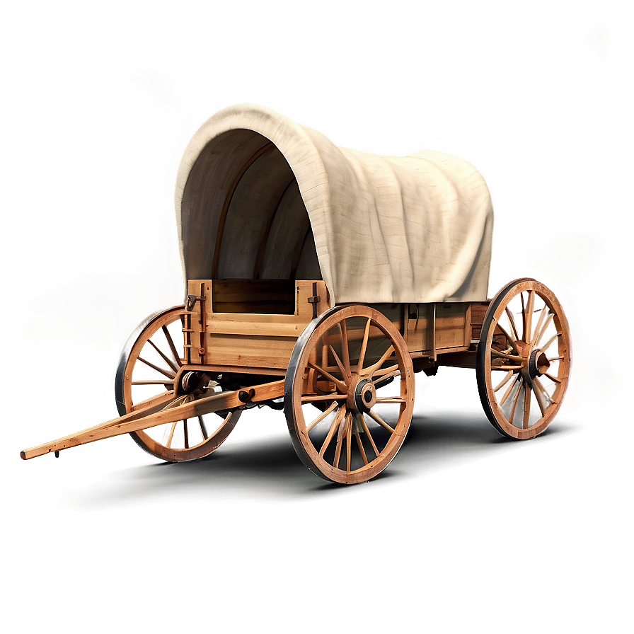 Early American Covered Wagon Png Rmc