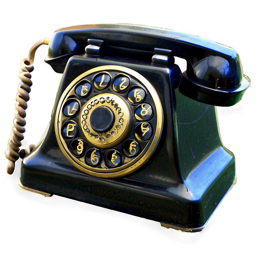 Early Model Telephone Png 6