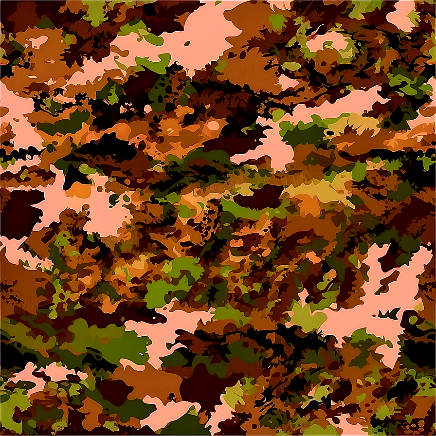 Earth Toned Camouflage Png Ciu