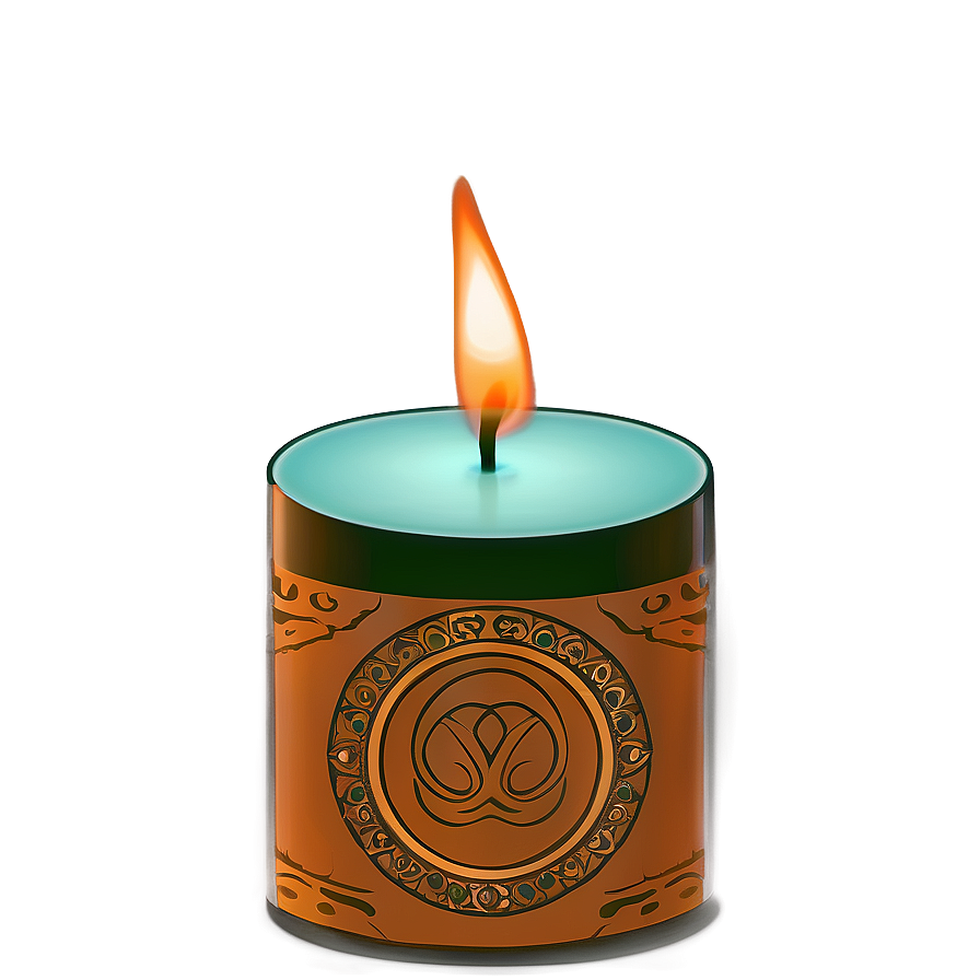 Earthy Patchouli Candle Png 72