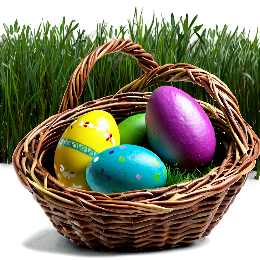 Easter Basket Grass Png 05212024