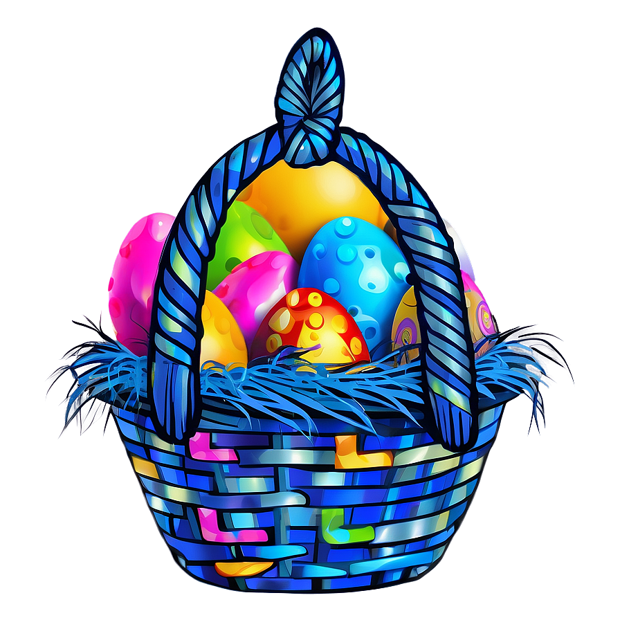 Easter Bunny Basket Clipart Png Ncu